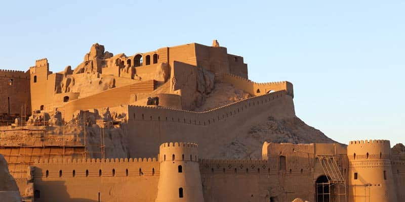 Arg-e Bam, the Brick Structure Citadel